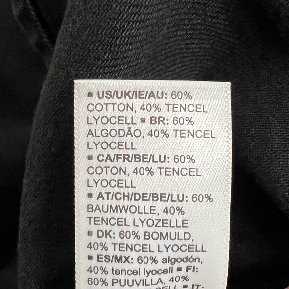 NWT! The Drop Black Denim Katerina Button-Up Long Sleeve Dress. Size Small. - Picture 9 of 12